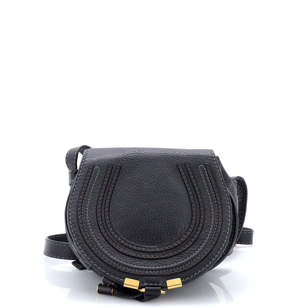 Chloe Mini Marcie Crossbody Bag Leather